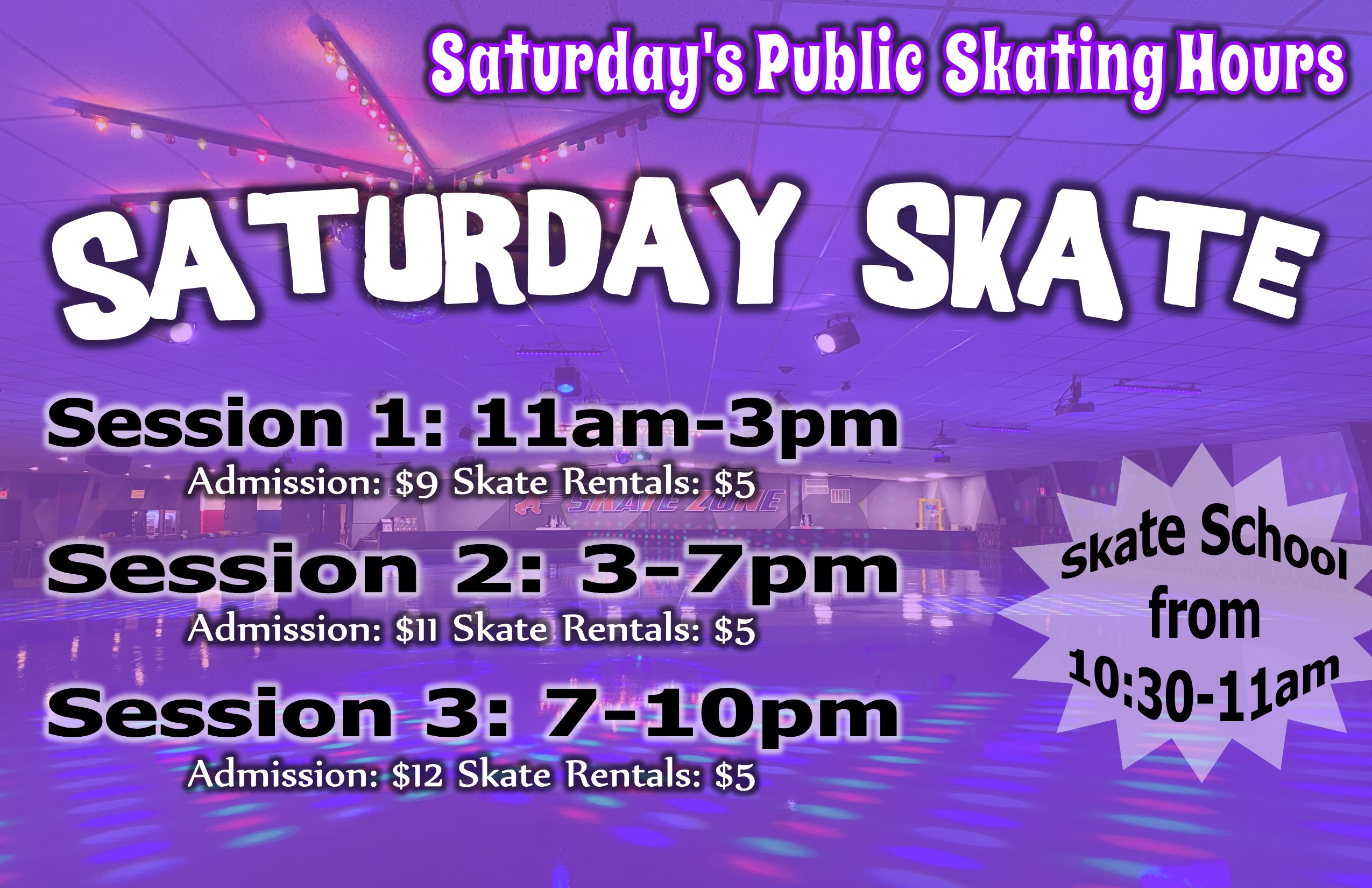 SATURDAY SKATE 2024